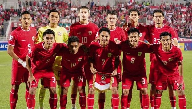 TETAP MENYALAH: Skuad Garuda Muda U-23 Indonesia mendapat dukungan penuh dari keluarga besar UNESA dan masyarakat Indonesia (Dok. PSSI/sport.detik.com)