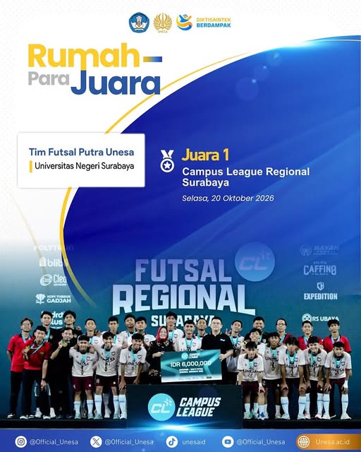 Photo by Universitas Negeri Surabaya on October 23, 2026. May be an image of tex...