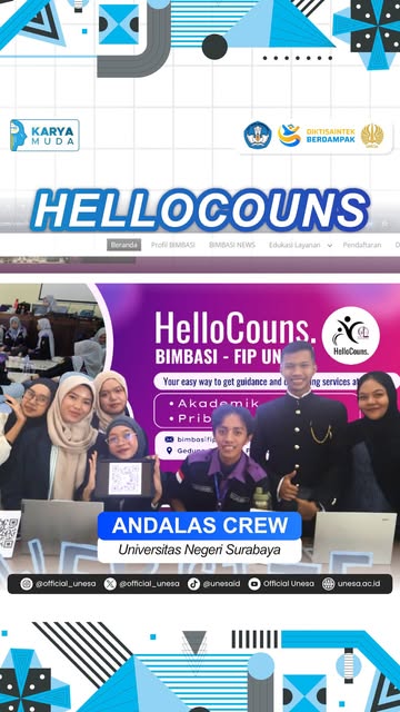 Video by Universitas Negeri Surabaya on October 13, 2026. May be a graphic of ma...