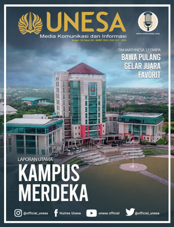 Majalah Unesa Nomor: 139 Tahun XXI-Maret 2020