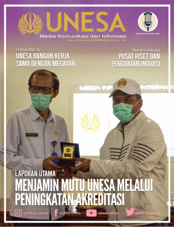 Majalah Unesa Nomor: 147 Tahun XXI-November 2020