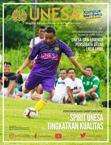 Majalah Unesa Nomor: 151 Tahun XXII-Maret 2021