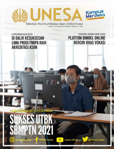 Majalah Unesa Nomor: 153 Tahun XXII-Mei 2021