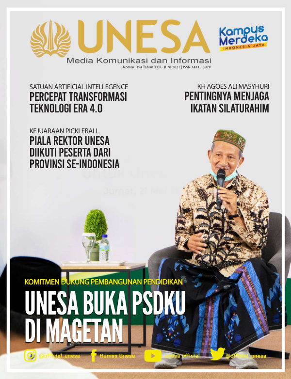 Majalah Unesa Nomor: 154 Tahun XXII-Juni 2021