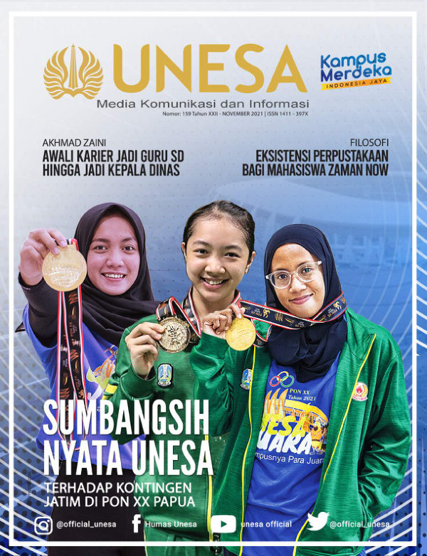 Majalah Unesa Nomor: 159 Tahun XXII-November 2021