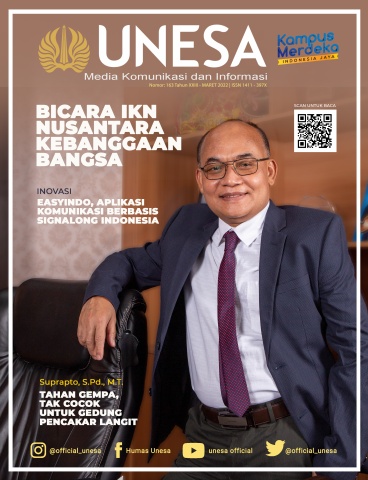 Majalah Unesa Nomor: 163 Tahun XXIII-Maret 2022