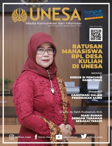 Majalah Unesa Nomor: 165 Tahun XXIII-Mei 2022