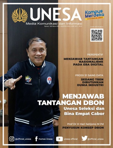 Majalah Unesa Nomor: 168 Tahun XXIII-Agustus 2022
