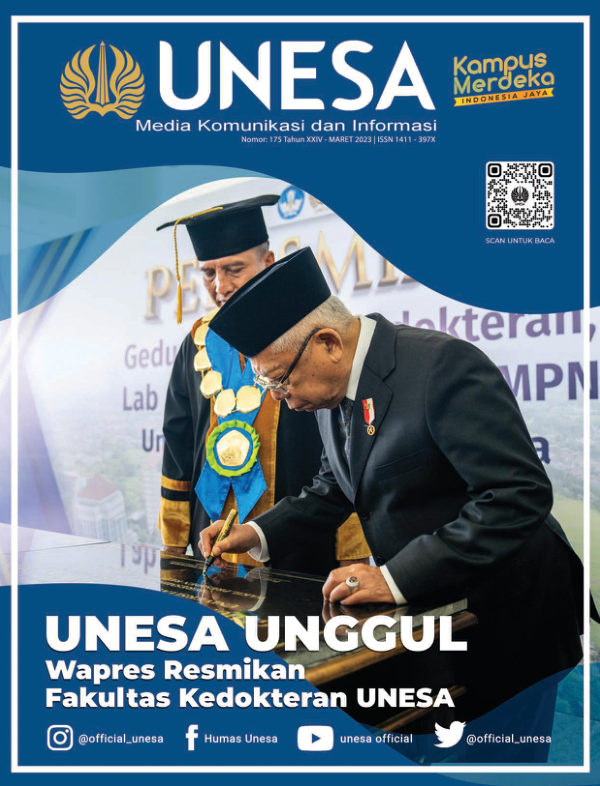 Majalah Unesa nomor 175 Tahun XXIV-Maret 2023