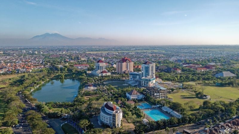 Universitas Negeri Surabaya (Unesa) Kampus 2 Lidah Wetan, Surabaya.