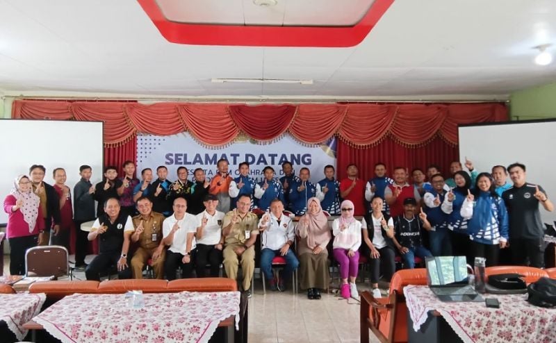 Pelatihan ini dihadiri tokoh dan pakar olahraga, dinas terkait, dan guru PJOK sekolah inklusi dan SLB se-Kota Batu.