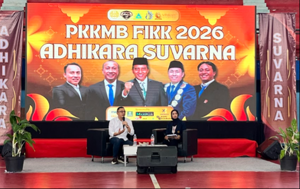 Pengenalan Kehidupan Kampus FIKK Dihadiri Wakil Ketua DPRD Jatim, Ajak Mahasiswa Membumikan Pancasila dan Menentukan Perubahan