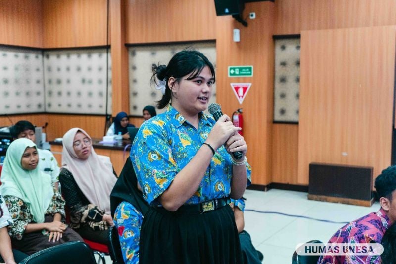 Antusiasme siswa SMA Labschool Unesa 1 mengenal visi misi sekolahnya lebih dalam